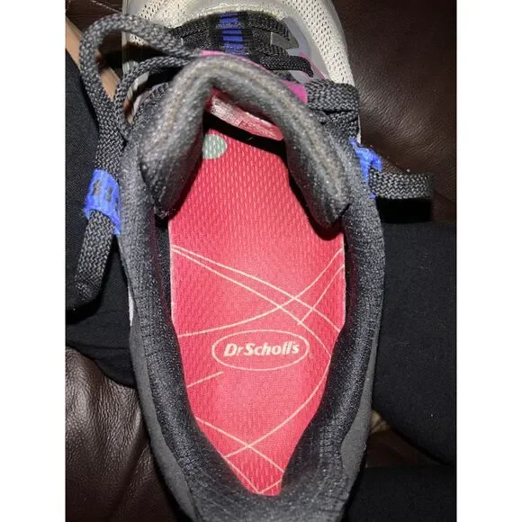 New Balance 10.5 All Terrain Running Shoes Athletic Sneakers Purple‎ Gray Blue - Picture 7 of 7